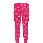 Valentine's Day Geometric Heart Print Men's leggings