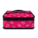 Valentine's Day Geometric Heart Print Small Lunch Bag