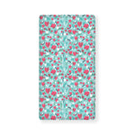 Valentine's Day Heart And Flower Print Baby Crib Sheet
