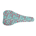 Valentine's Day Heart And Flower Print Bicycle Seat Cover