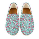 Valentine's Day Heart And Flower Print Casual Shoes