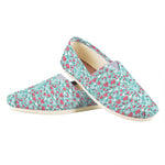 Valentine's Day Heart And Flower Print Casual Shoes