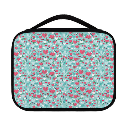 Valentine's Day Heart And Flower Print Classic Bible Case