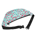 Valentine's Day Heart And Flower Print Fanny Pack