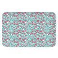 Valentine's Day Heart And Flower Print Indoor Door Mat