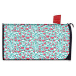 Valentine's Day Heart And Flower Print Mailbox Cover