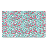 Valentine's Day Heart And Flower Print Polyester Doormat
