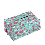 Valentine's Day Heart And Flower Print Rectangle Tissue Box Cover