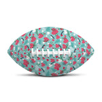 Valentine's Day Heart And Flower Print Rugby Ball