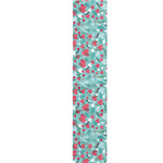 Valentine's Day Heart And Flower Print Table Runner