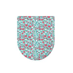 Valentine's Day Heart And Flower Print Toilet Lid Cover