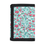 Valentine's Day Heart And Flower Print Trifold Wallet