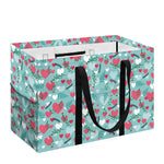 Valentine's Day Heart And Flower Print Utility Tote Bag