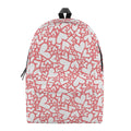 Valentine's Day Heart Pattern Print School Backpack