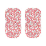 Valentine's Day Heart Pattern Print Bar Stool Covers