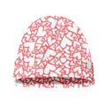 Valentine's Day Heart Pattern Print Beanie