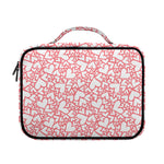 Valentine's Day Heart Pattern Print Briefcase Bible Bag