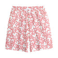 Valentine's Day Heart Pattern Print Cotton Shorts