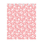 Valentine's Day Heart Pattern Print Curtain