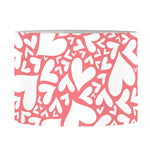 Valentine's Day Heart Pattern Print Drum Lamp Shade