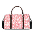 Valentine's Day Heart Pattern Print Duffel Bag