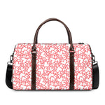 Valentine's Day Heart Pattern Print Duffle Bag