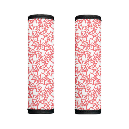 Valentine's Day Heart Pattern Print Handle Covers