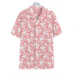 Valentine's Day Heart Pattern Print Hawaiian Shirt