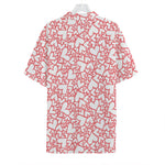 Valentine's Day Heart Pattern Print Hawaiian Shirt