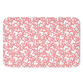 Valentine's Day Heart Pattern Print Indoor Door Mat