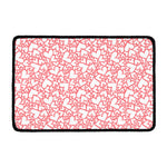 Valentine's Day Heart Pattern Print Kitchen Mat
