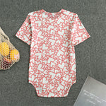 Valentine's Day Heart Pattern Print Men's Bodysuit