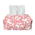 Valentine's Day Heart Pattern Print Rectangle Tissue Box Cover