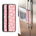 Valentine's Day Heart Pattern Print Refrigerator Handle Covers