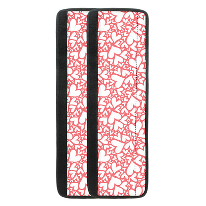 Valentine's Day Heart Pattern Print Refrigerator Handle Covers