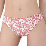 Valentine's Day Heart Pattern Print Women's Panties