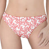 Valentine's Day Heart Pattern Print Women's Thong