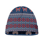 Valentine's Day Knitted Pattern Print Beanie