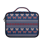 Valentine's Day Knitted Pattern Print Briefcase Bible Bag