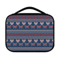 Valentine's Day Knitted Pattern Print Classic Bible Case