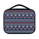 Valentine's Day Knitted Pattern Print Classic Bible Case