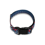 Valentine's Day Knitted Pattern Print Dog Collar