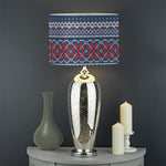 Valentine's Day Knitted Pattern Print Drum Lamp Shade