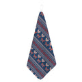 Valentine's Day Knitted Pattern Print Hand Towel