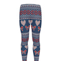 Valentine's Day Knitted Pattern Print Men's Leggings