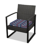 Valentine's Day Knitted Pattern Print Outdoor Seat Cushion Cover