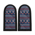Valentine's Day Knitted Pattern Print Skillet Handle Cover