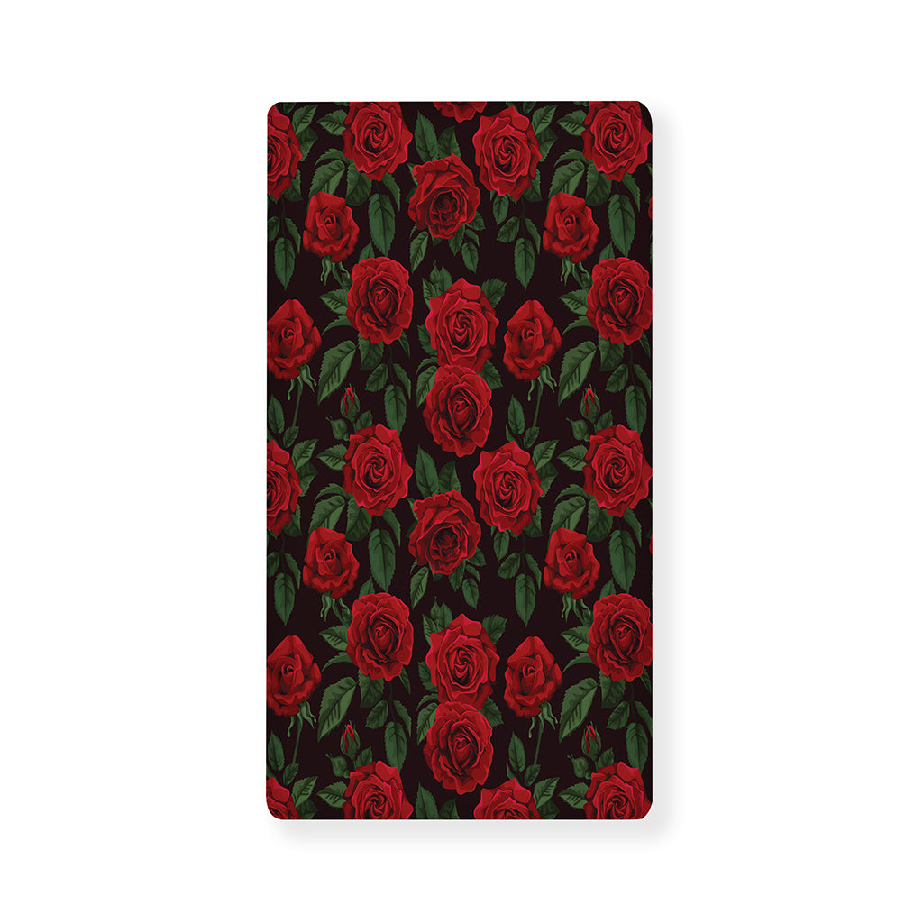 Valentine's Day Rose Pattern Print Baby Crib Sheet