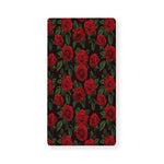 Valentine's Day Rose Pattern Print Baby Crib Sheet