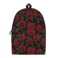 Valentine's Day Rose Pattern Print School Backpack